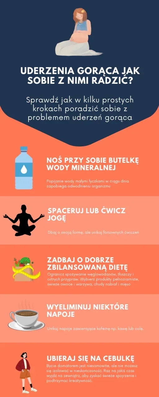 Uderzenia gorąca w ciąży – jak sobie z nimi radzić?